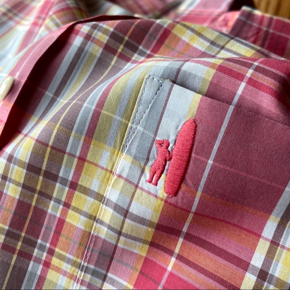 Johnnie-O Hangin’ Out plaid button down shirt
